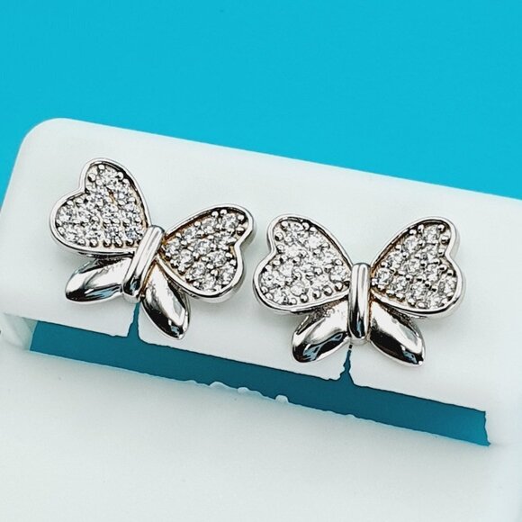 "925 Sterling Silver CZ Beautiful Earrings for Women, 1USPAR4234 - Picture 10 of 11